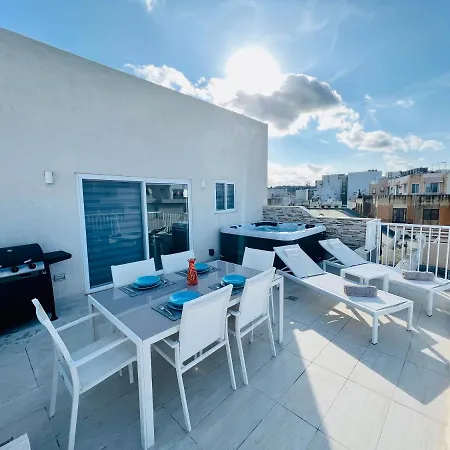Appartement Poseidon Court Penthouse Superior à San Pawl il-Baħar Extérieur photo